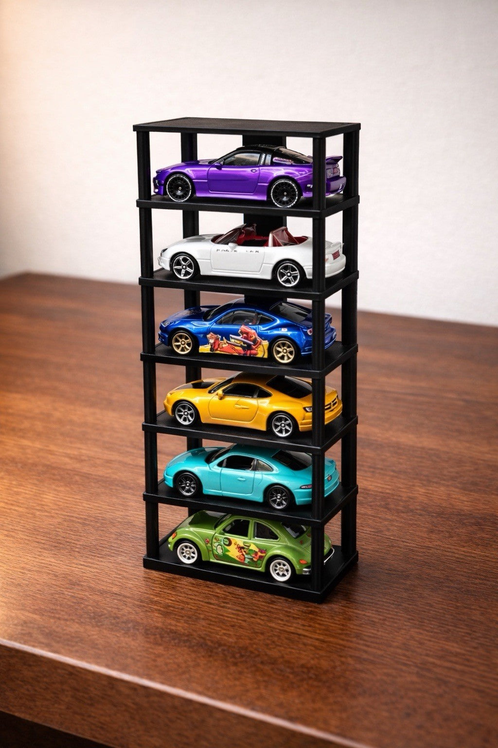 2er-Set Regal für Hot Wheels Autos 1:64 – Modellauto Display