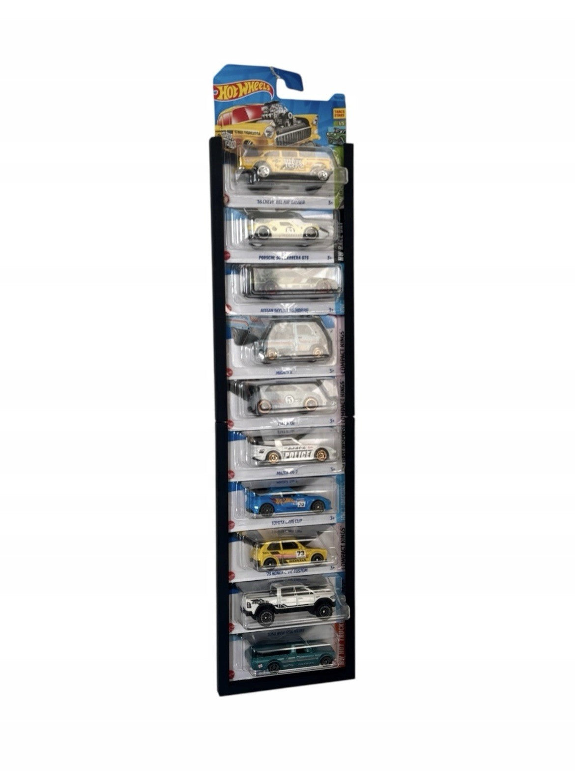 Hot Wheels 1:64 Wandhalterung – Set für 10 Autos