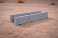 15 Stück Beton Sperre 1:35 – Straßensperre / Schutzbarriere – Diorama Zubehör