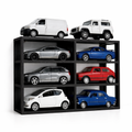 Standregal für Modellautos 1:46 – Display für 8 Fahrzeuge – Sammler Präsentation