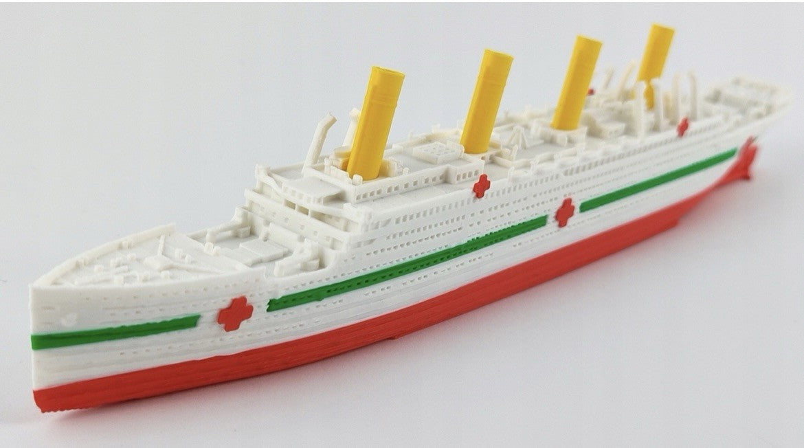 HMHS Britannic – 3D-Druck Modell – 269 mm (Maßstab 1:1000)