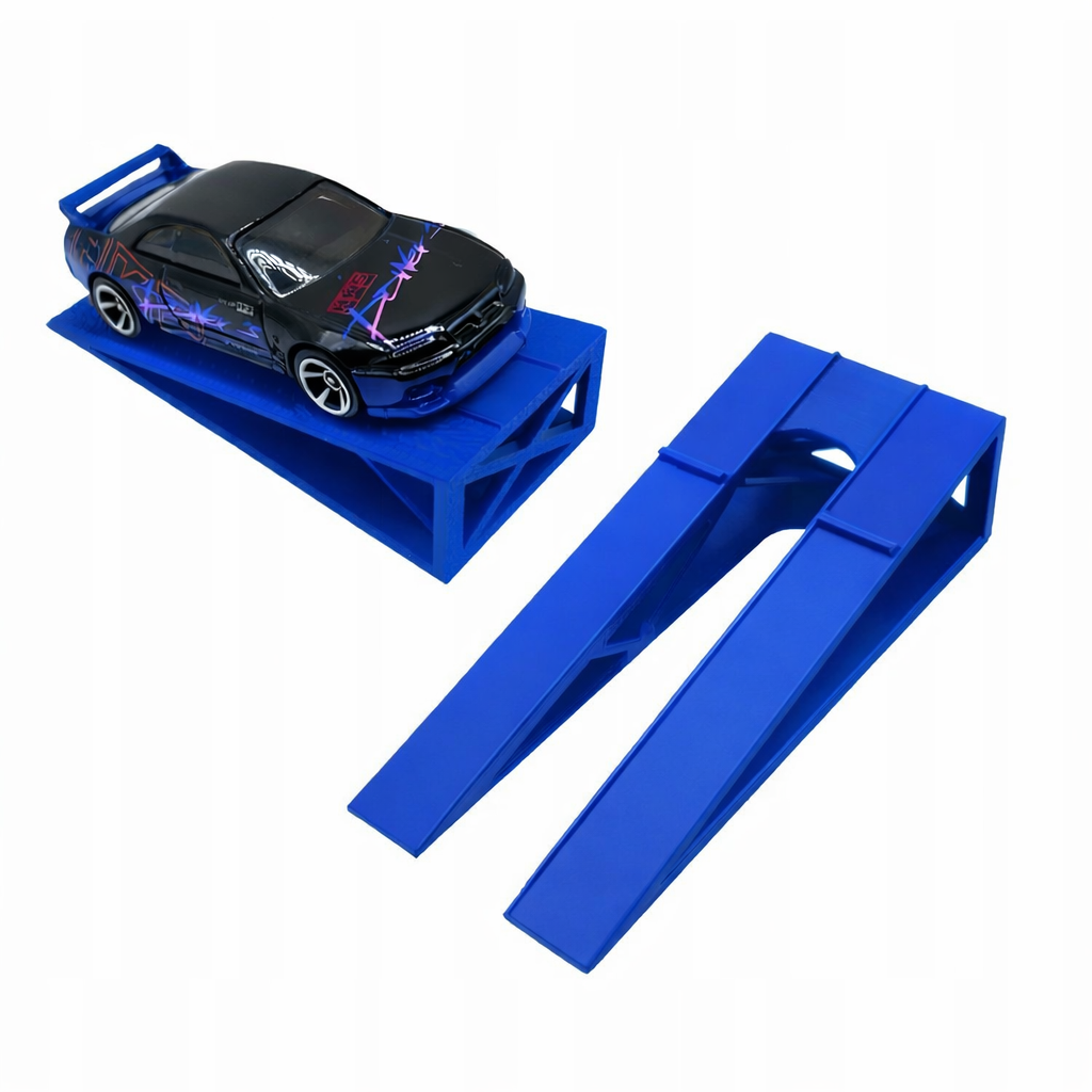 10 x Rampe / Podest für Hot Wheels 1:64 Autos Modellautos