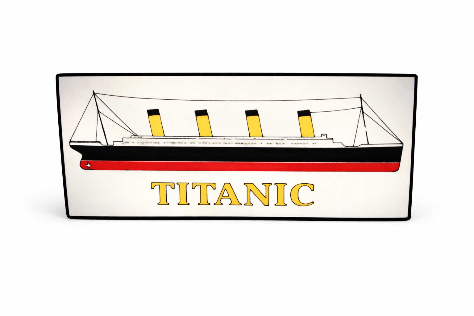 Titanic LED Wandlampe – Retro Schiff Lichtdeko | Geschenk für Filmfans