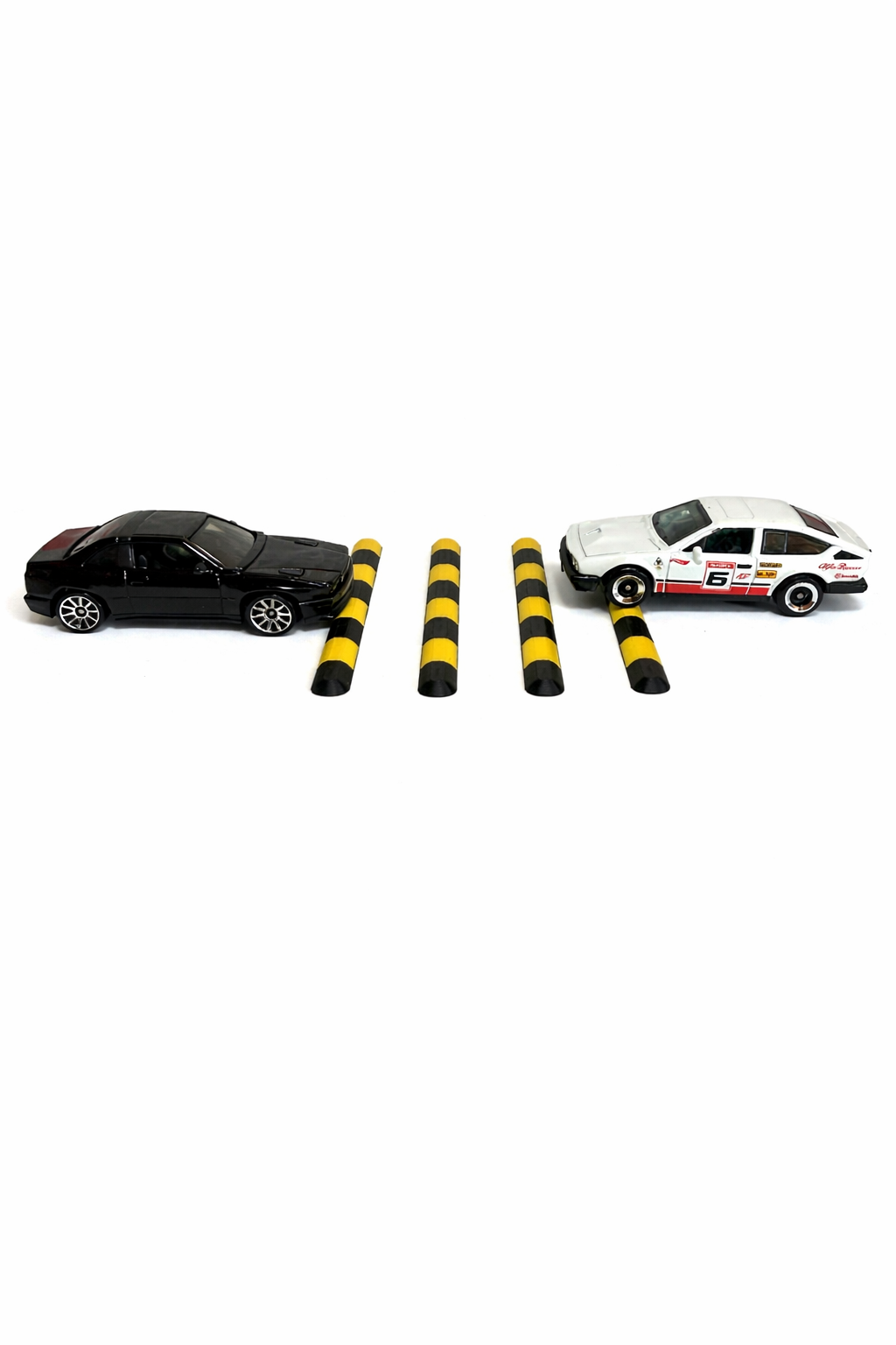 10x Speed Bumps 1:64 Verkehrsberuhiger Parkplatz Diorama Zubehör für Hot Wheels
