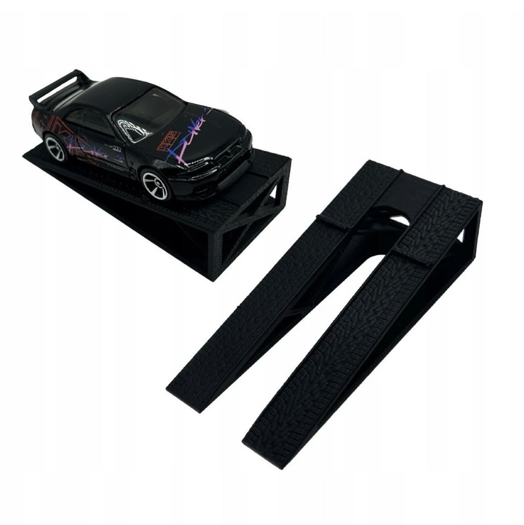 10 x Rampe / Podest für Hot Wheels 1:64 Autos Modellautos