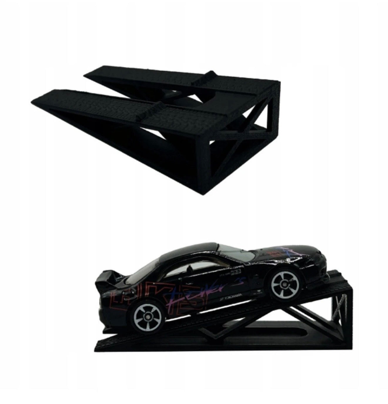 10 x Rampe / Podest für Hot Wheels 1:64 Autos Modellautos