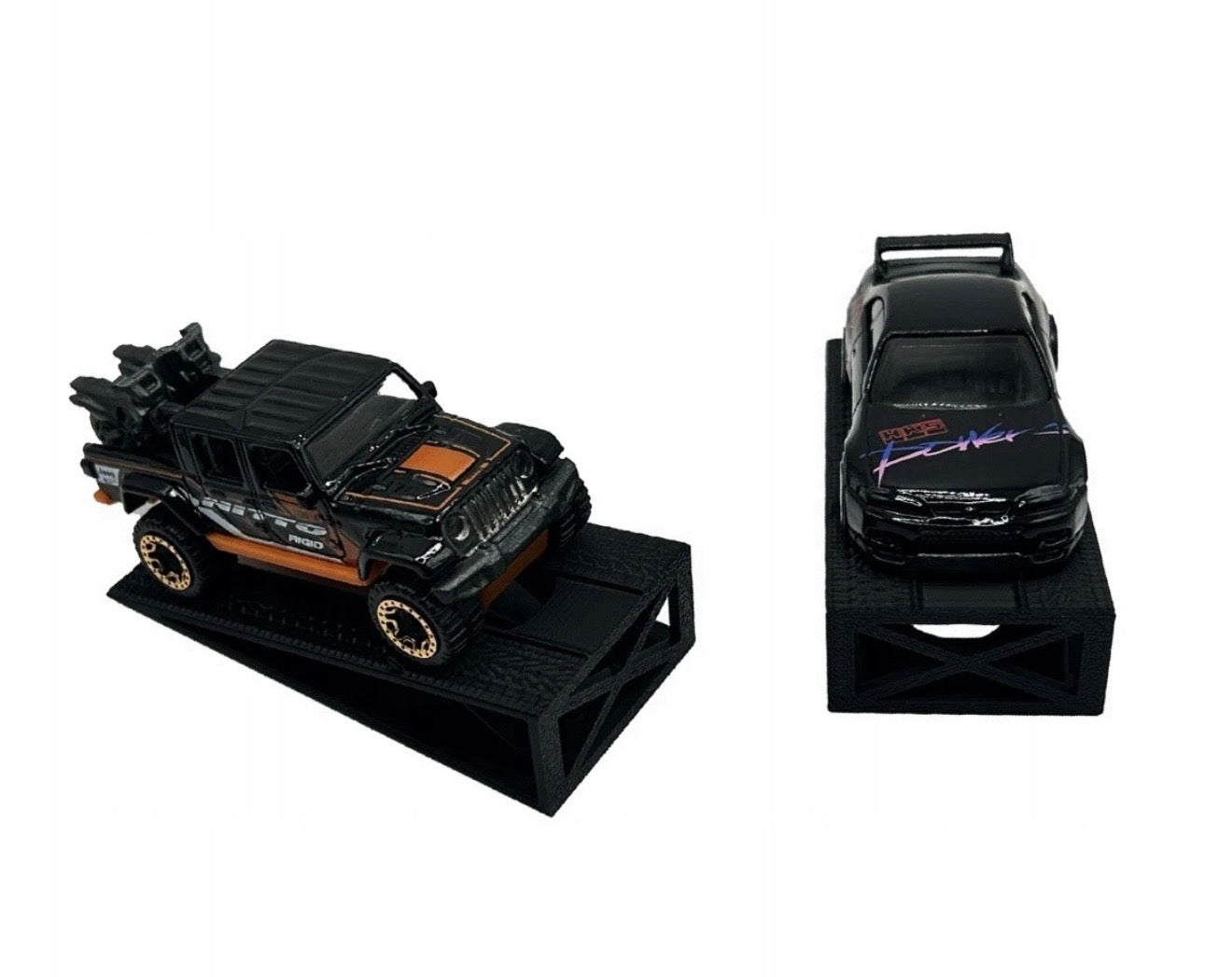 10 x Rampe / Podest für Hot Wheels 1:64 Autos Modellautos