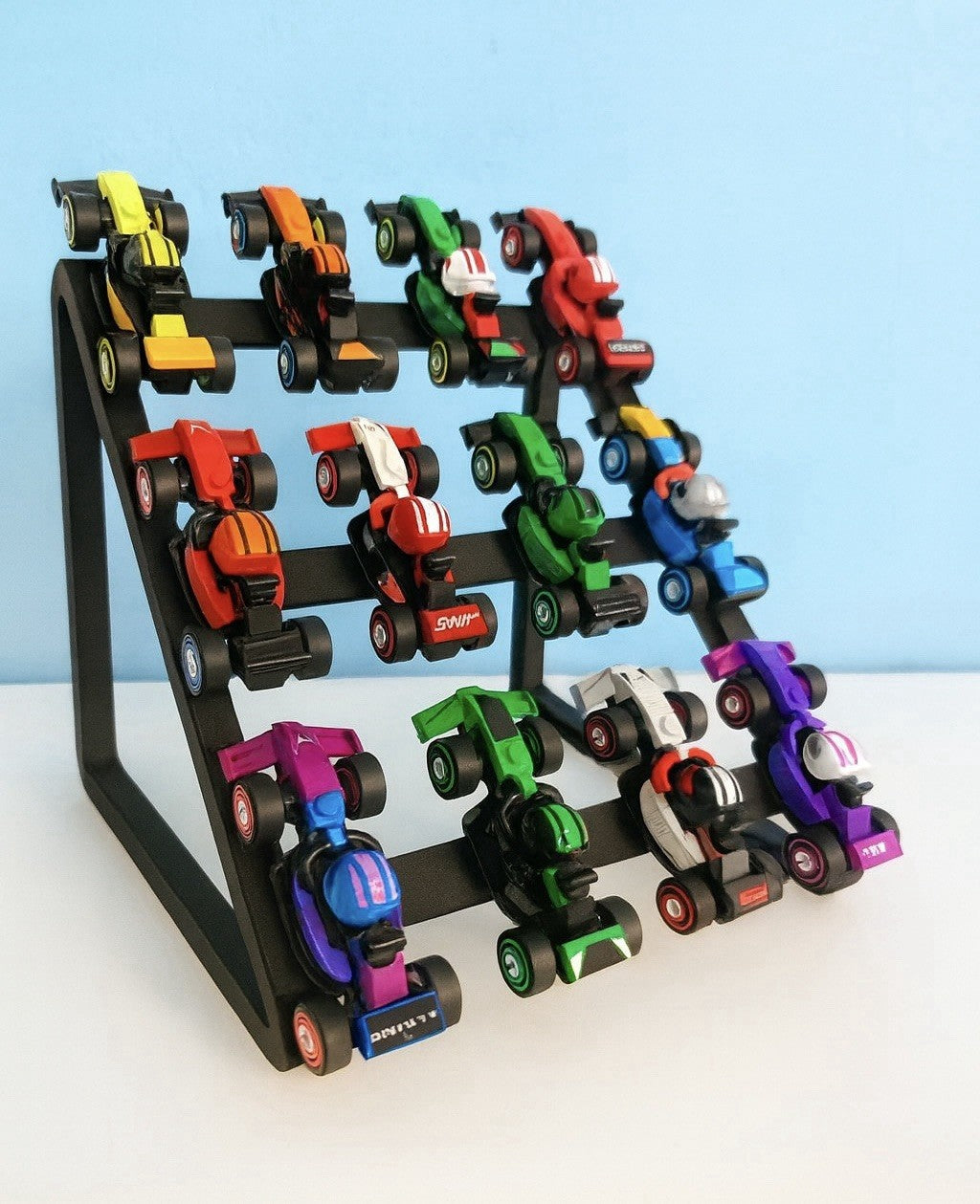 Minifiguren Display Ständer für F1 Boliden – Sammler Vitrine
