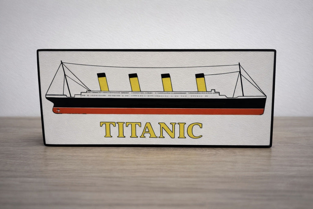 Titanic LED Wandlampe – Retro Schiff Lichtdeko | Geschenk für Filmfans