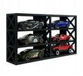 Hot Wheels 1:64 Regaldisplay für 6 Autos | Sammlerständer für Modellautos
