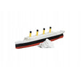 RMS Titanic + Eisberg - 3D-gedrucktes Schiffsmodell - 269 mm (Maßstab 1:1000)
