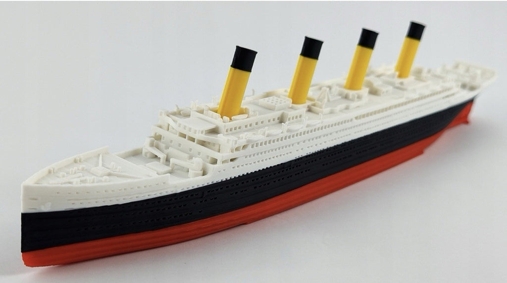 RMS Titanic - Detailliertes 3D-gedrucktes Modell, 345 mm (Maßstab 1:780)