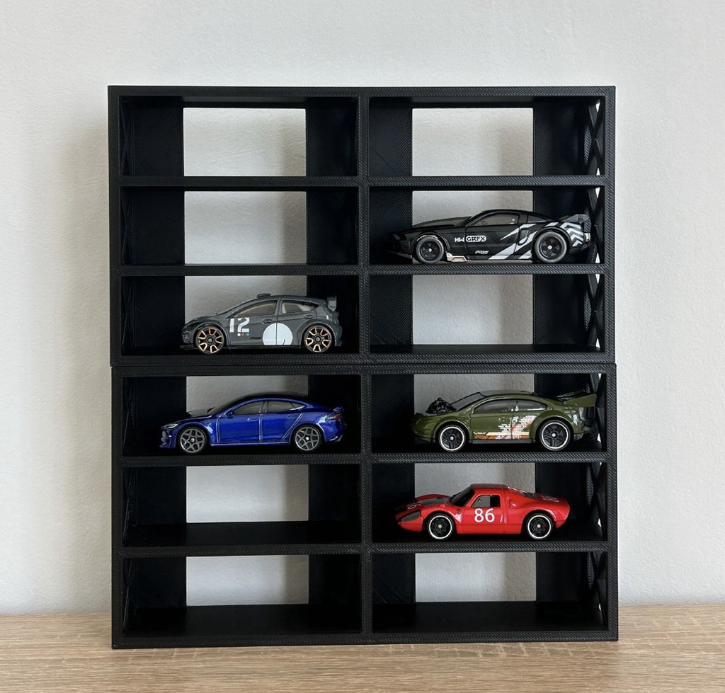 Hot Wheels 1:64 Regaldisplay für 6 Autos | Sammlerständer für Modellautos