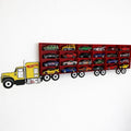 LKW-Regal für 24 Autos im Maßstab 1:64 – Wanddisplay für Hot Wheels – Geschenkidee für Sammler
